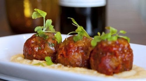Dolce Meatballs. Photo courtesy of Dolce Italian