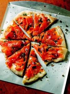 Smoked Salmon Pizza