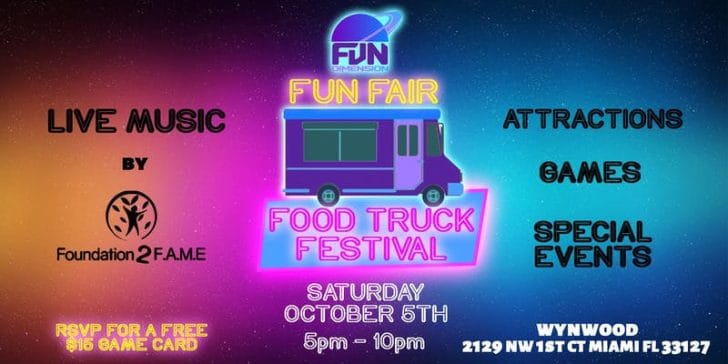 Fun Dimension Fun Fair flyer - South Florida on the Cheap