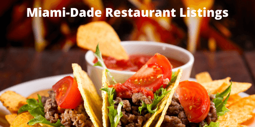 Miami-Dade Restaurant Listings