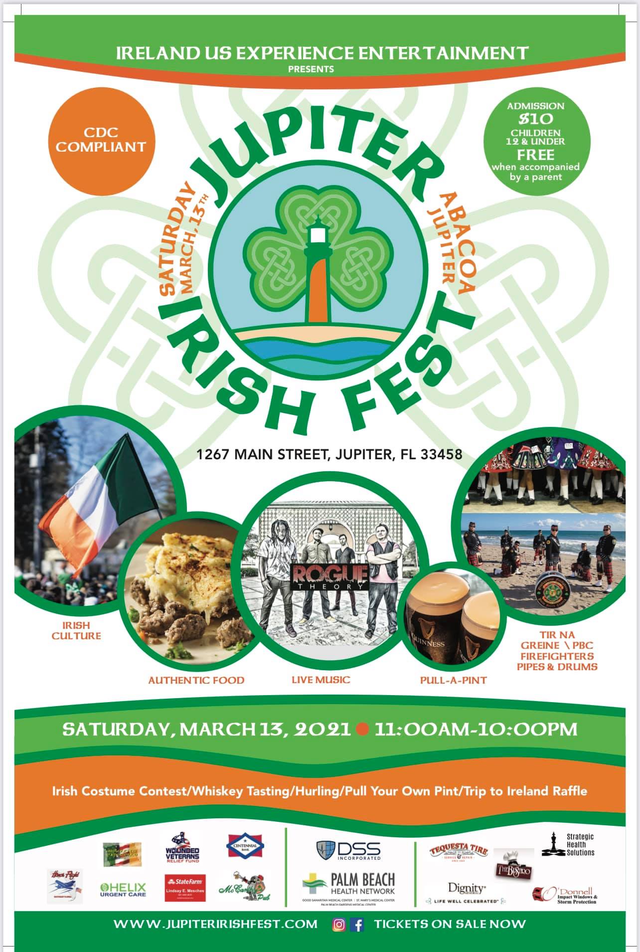 jupiteririshfest2021 South Florida on the Cheap