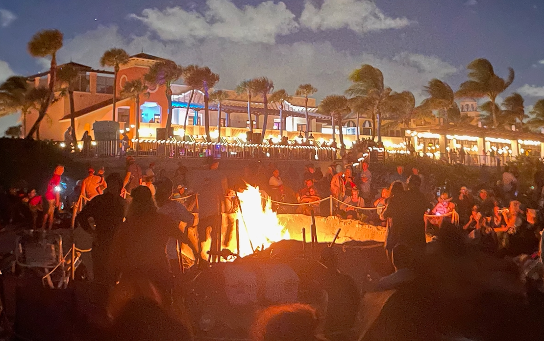 Lake Worth offers free oceanside bonfires with live entertainment