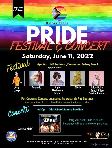 Entry is free for Pride Delray Beach Festival - South Florida on the Cheap
