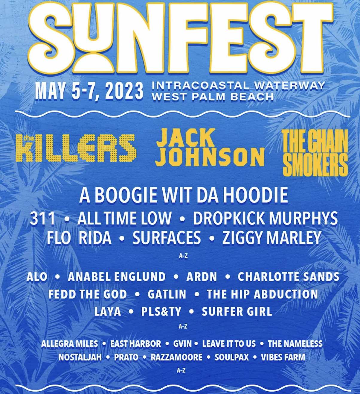 sunfest 2023 poster South Florida on the Cheap