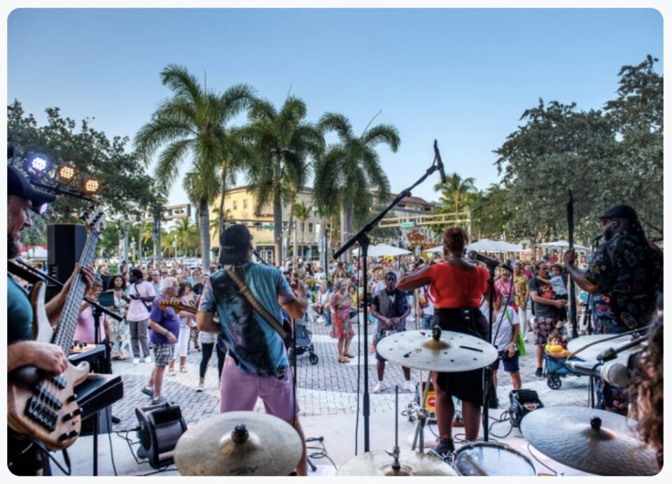 Art & Jazz on the Avenue in Delray is free