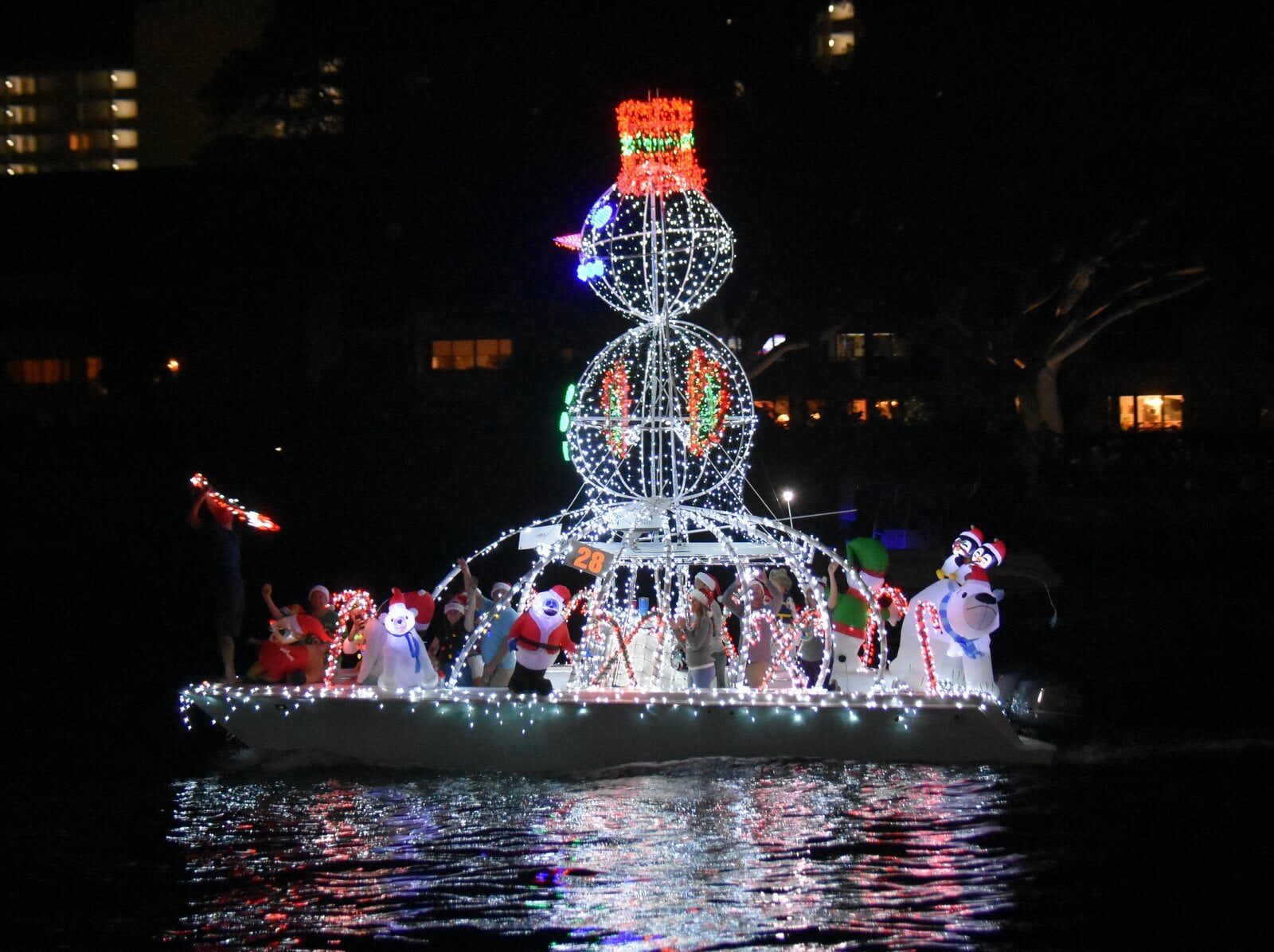 Palm Beach holiday boat parade South Florida on the Cheap