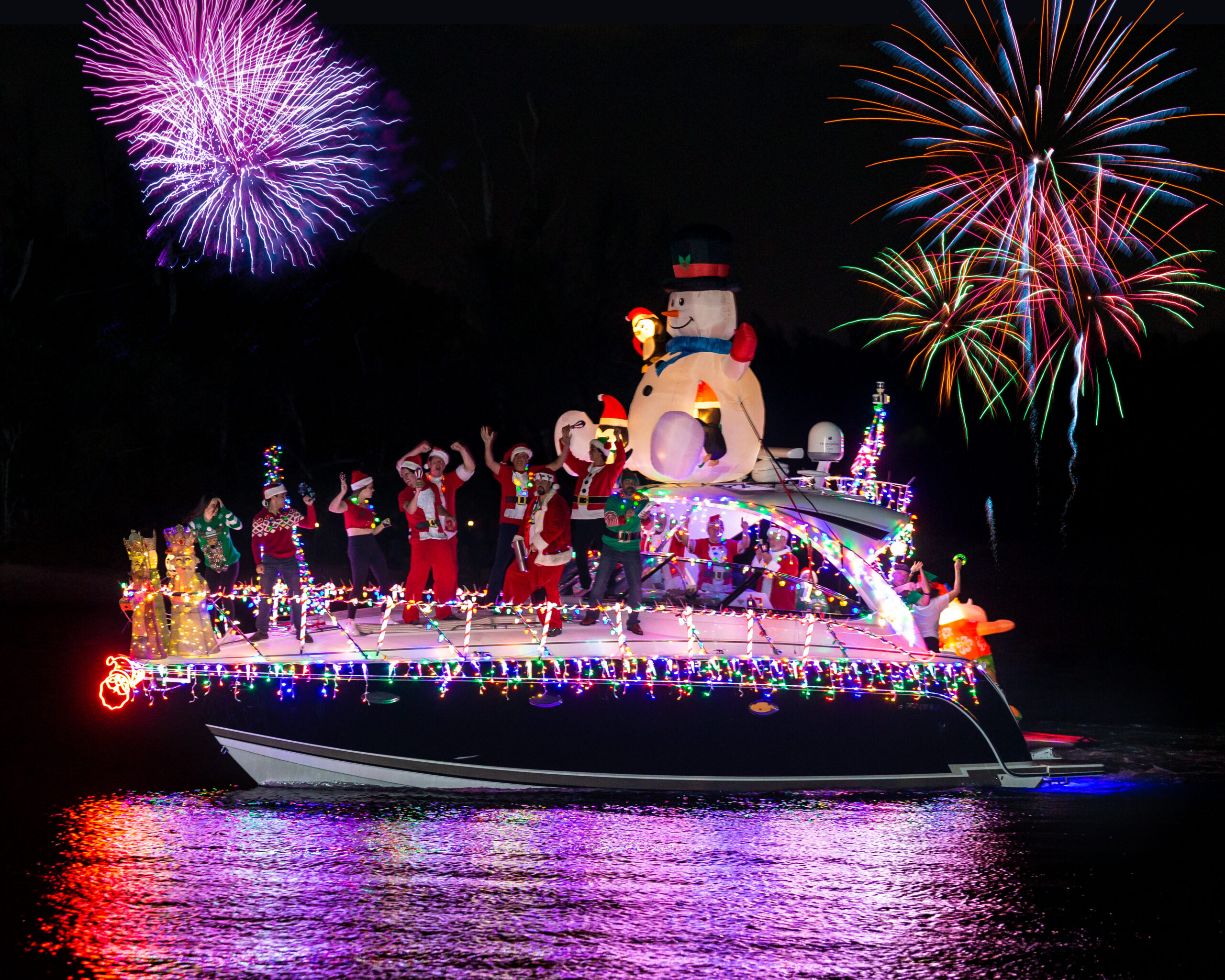 Boca Raton Holiday Boat Parade 2024 Alfy Louisa