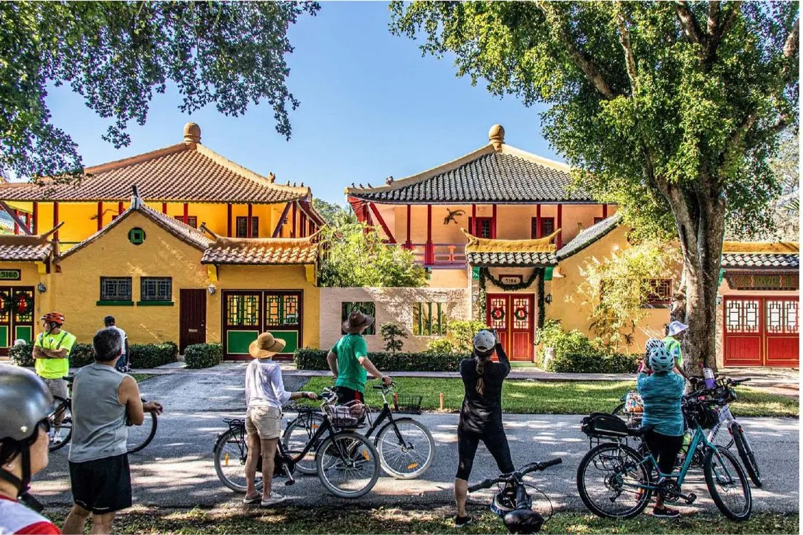 Monthly Coral Gables bike tour is fun and educational