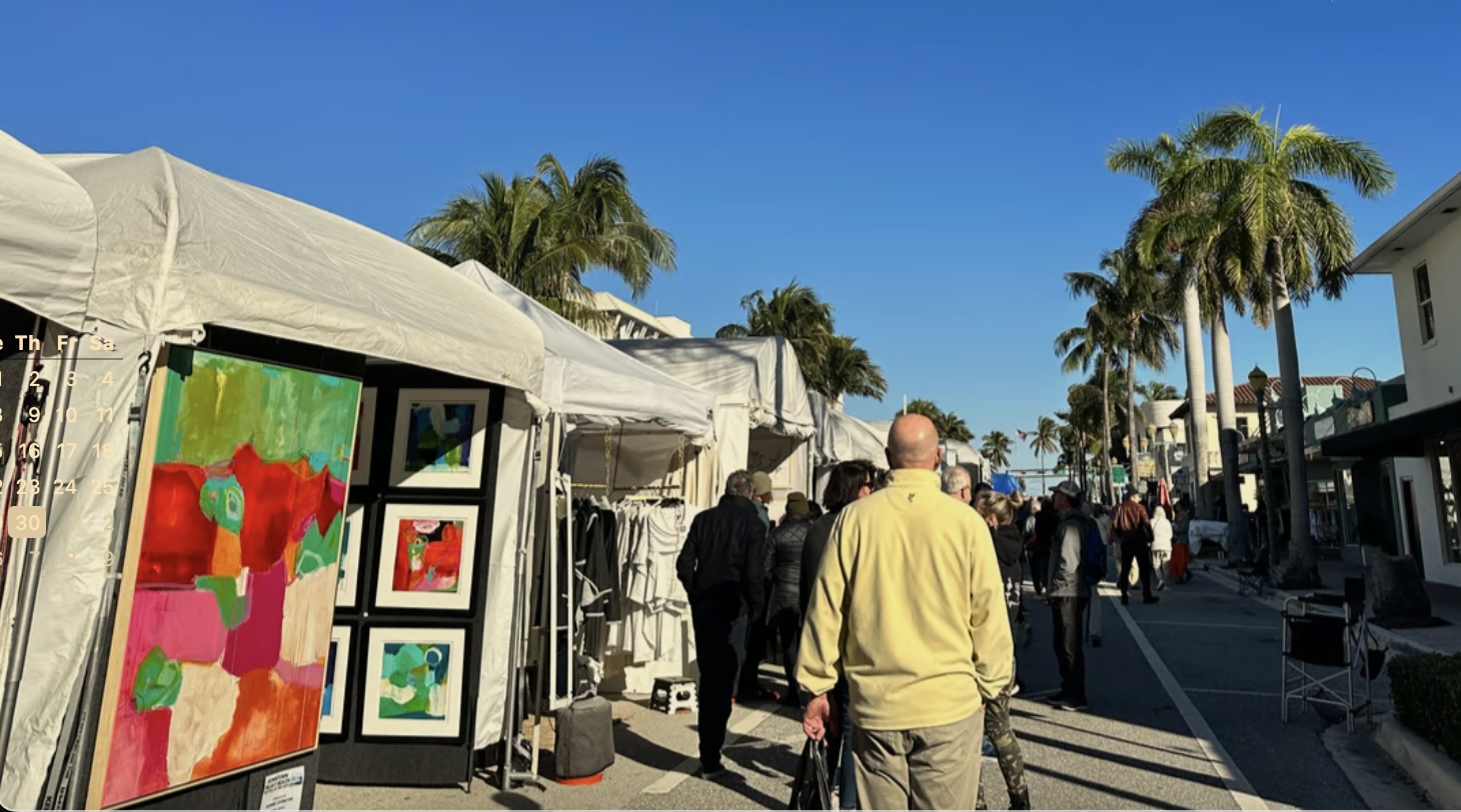 Free Downtown Delray Beach Festival of the Arts in new location South