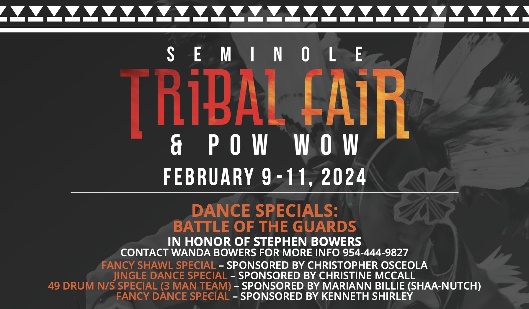 Free entry for Seminole Tribal Fair and Pow Wow, Hollywood South