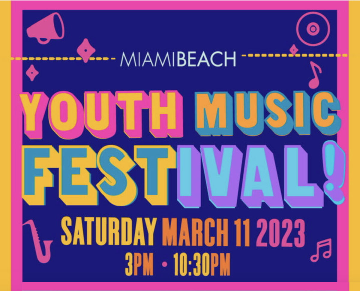 Free Youth Music Festival in Miami Beach South Florida on the Cheap