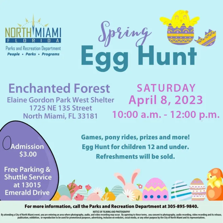 Easter egg hunts and more in Miami South Florida on the Cheap