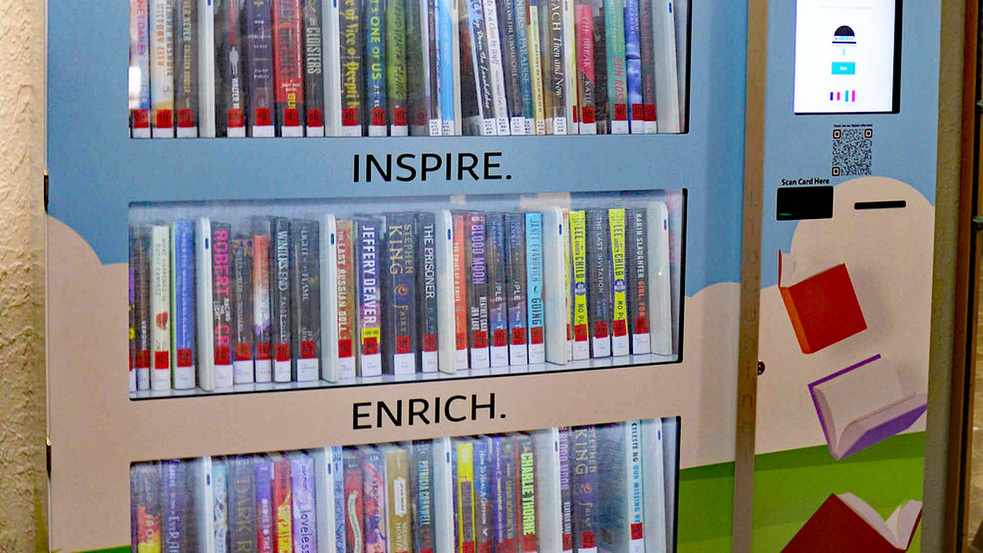 Pick a book to read while waiting at Government Center