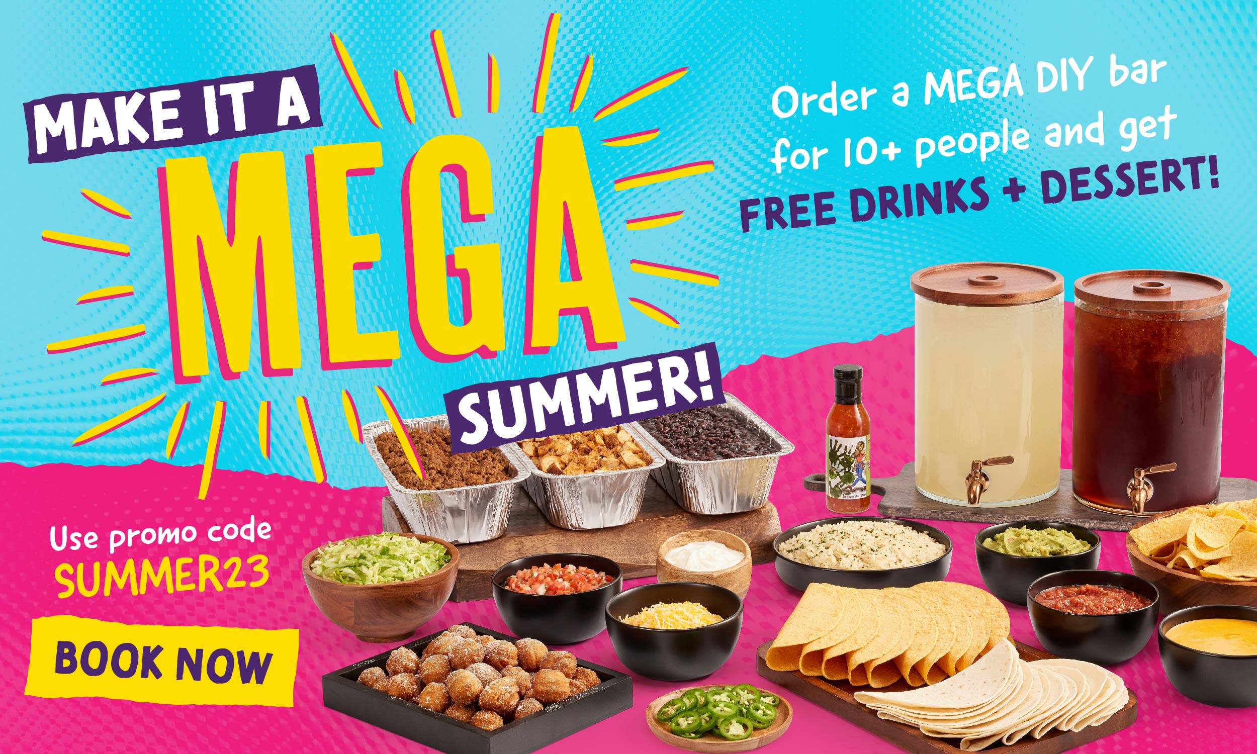 Tijuana Flats offers summer catering & DIY Flats Fiesta platters