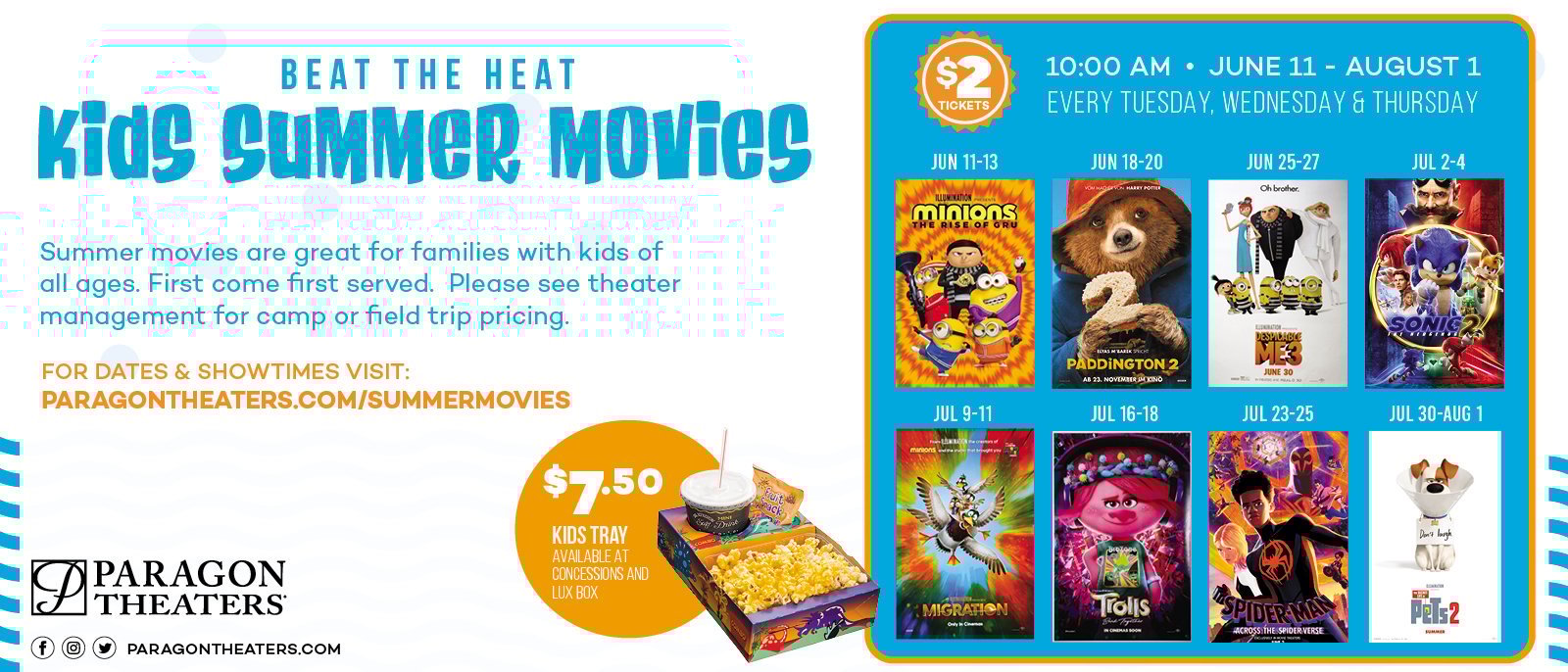 2 familyfriendly films at Paragon theaters South Florida on the Cheap