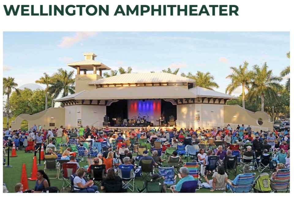 Wellington Amphitheater hosts weekly free concerts and food trucks