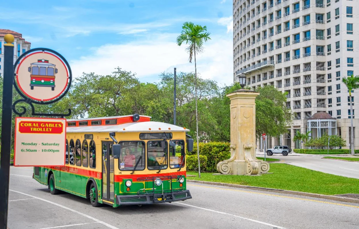 Take a free ride on the Coral Gables Trolley