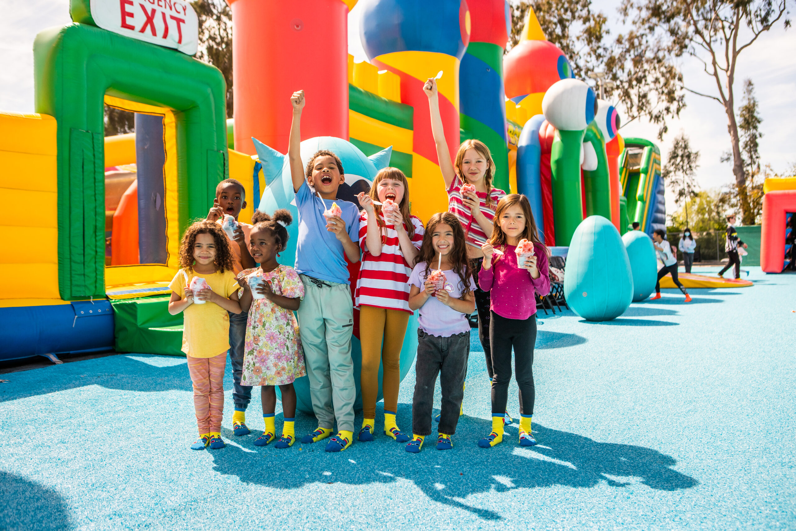 Jump into inflatable delights at Funbox Bounce Park at Broward Mall