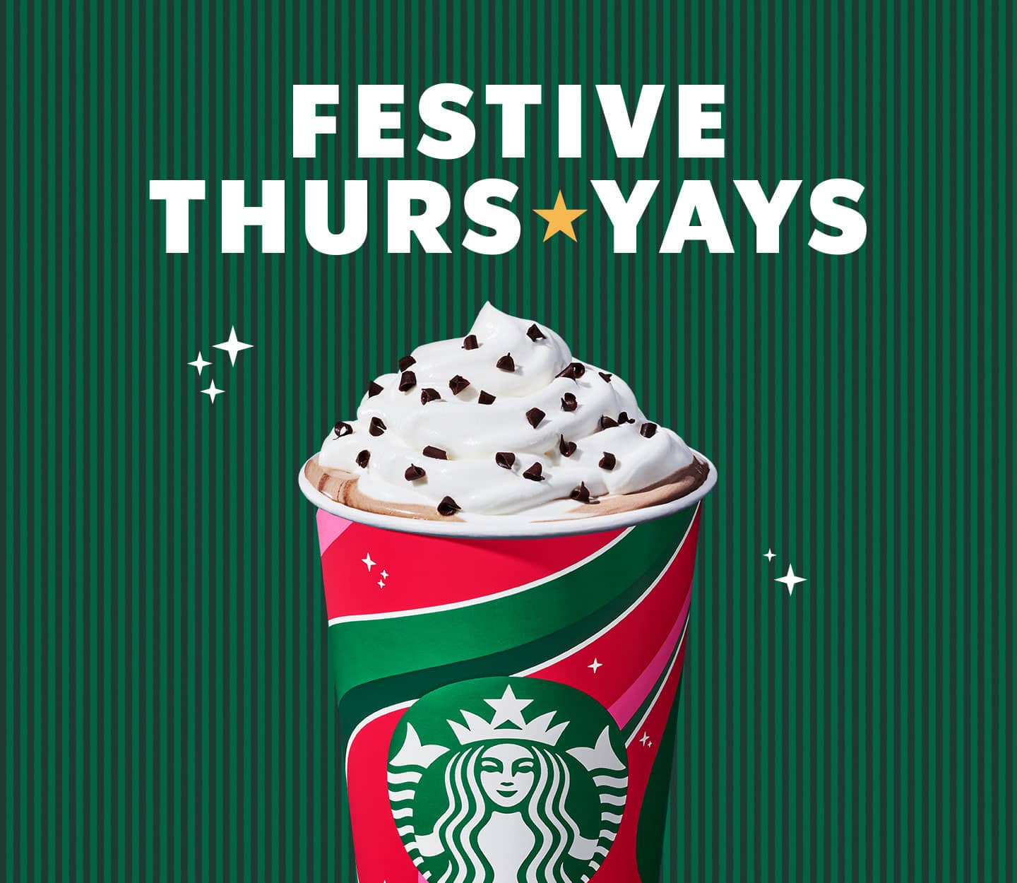 50% Off Starbucks Drinks on Thursdays (FREE Hot Chocolate on