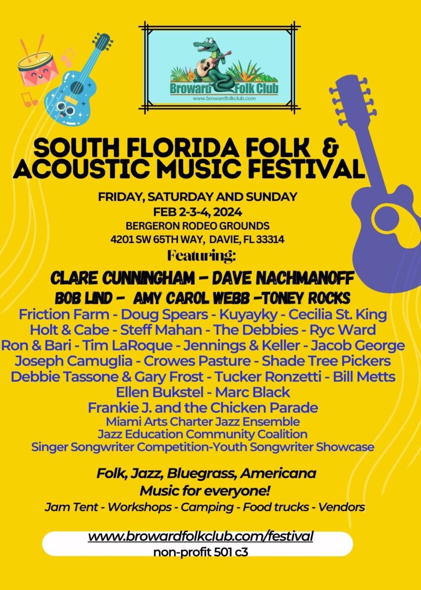 Folk Festival in Davie offers discount opportunities South Florida on