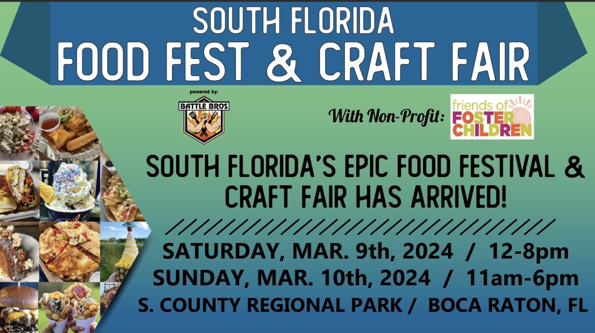 South Florida Food Fest & Craft Fair, Boca Raton South Florida on the