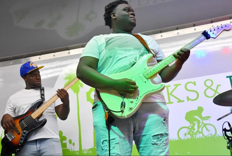Free entry for Jamz event at park in Fort Lauderdale featuring live bands