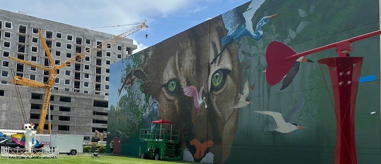 Dania Arts Park features outdoor art displays with free entry & photo ops
