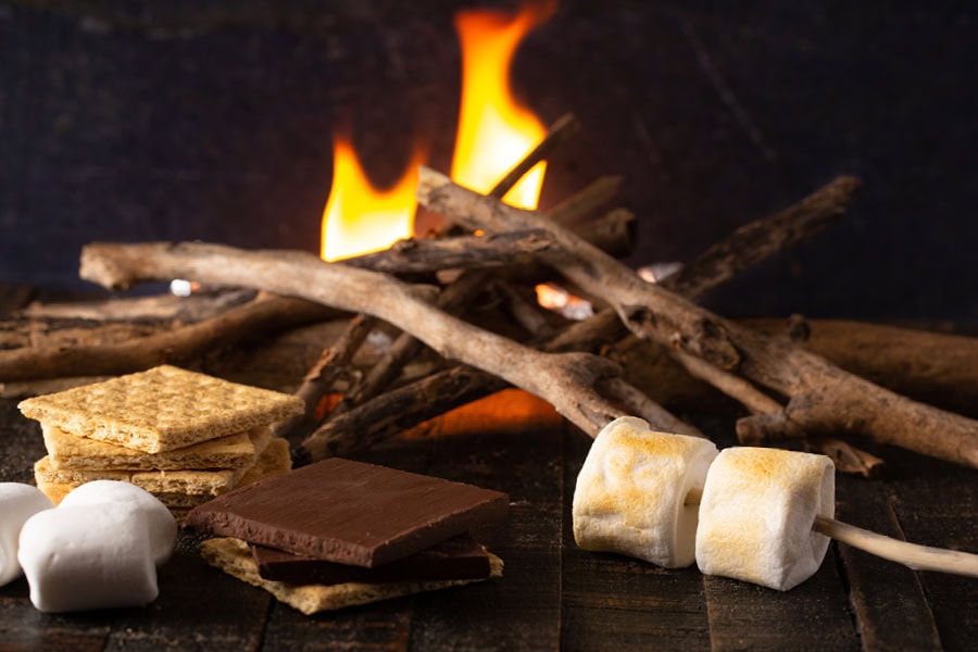 Hayrides and campfires with s'mores at Broward Parks