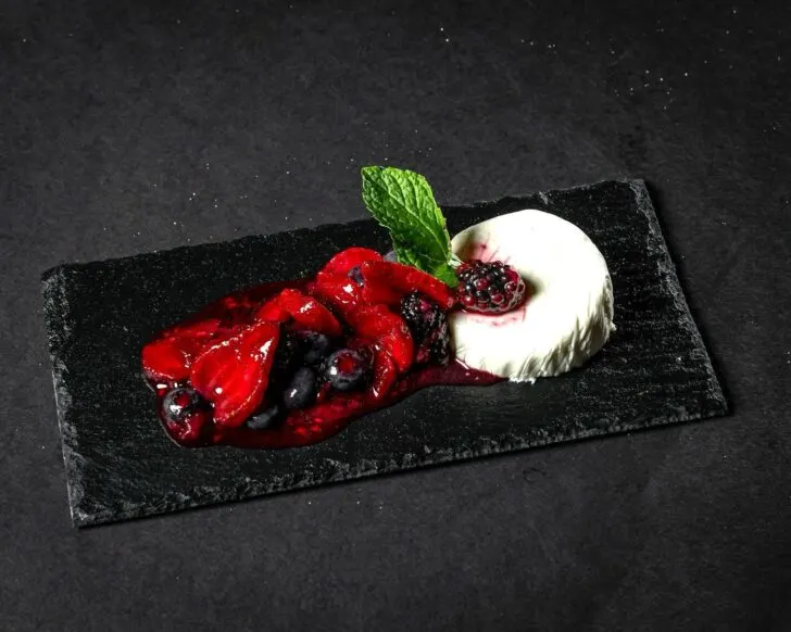 panna cota by Piola pizza