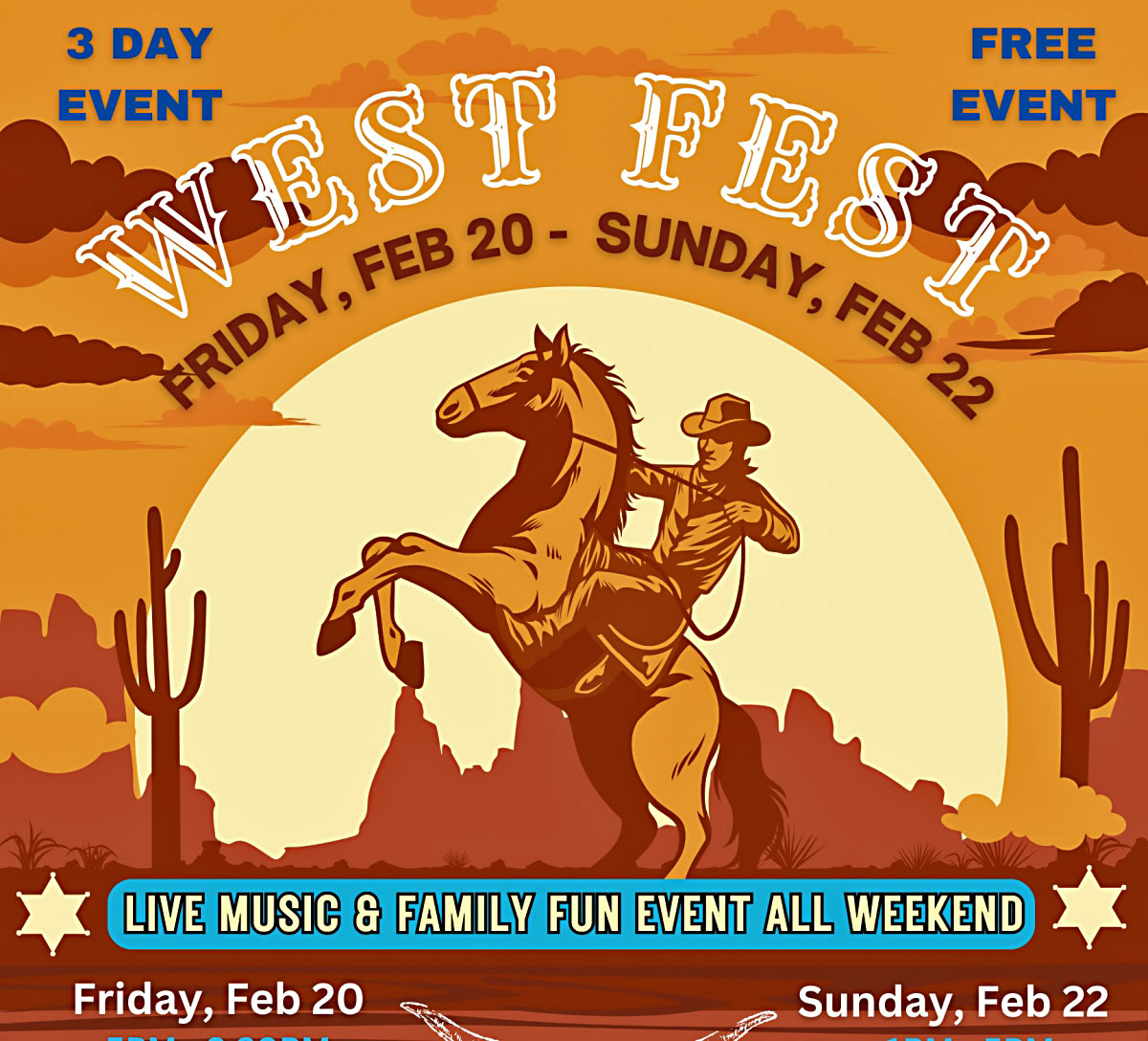 Free entry: Royal Palm Beach West Fest features music, rides, dancing, Feb. 20-22