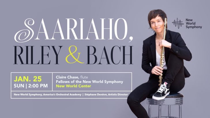 New World Symphony Chamber music concert Saariaho, Riley and Bach