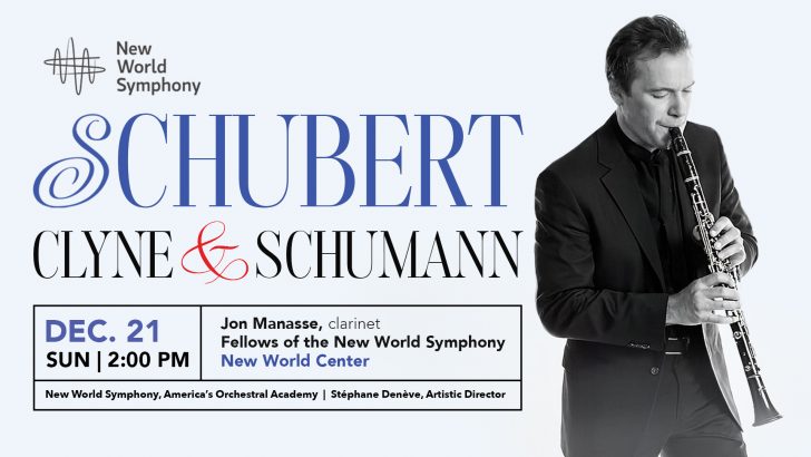 New World Symphony chamber concert Schubert Clyne and Schumann