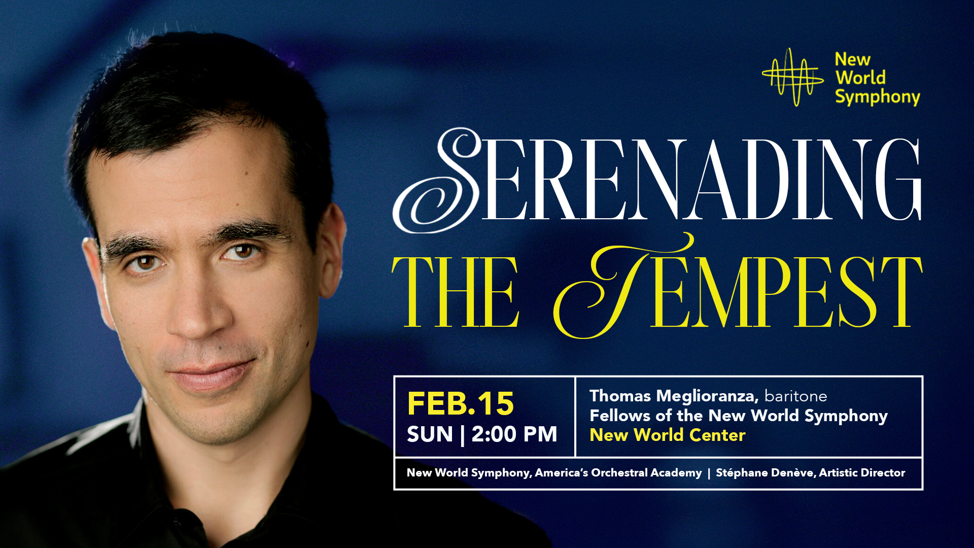 New World Symphony Chamber Music concert Serenading the Tempest Claire Chase