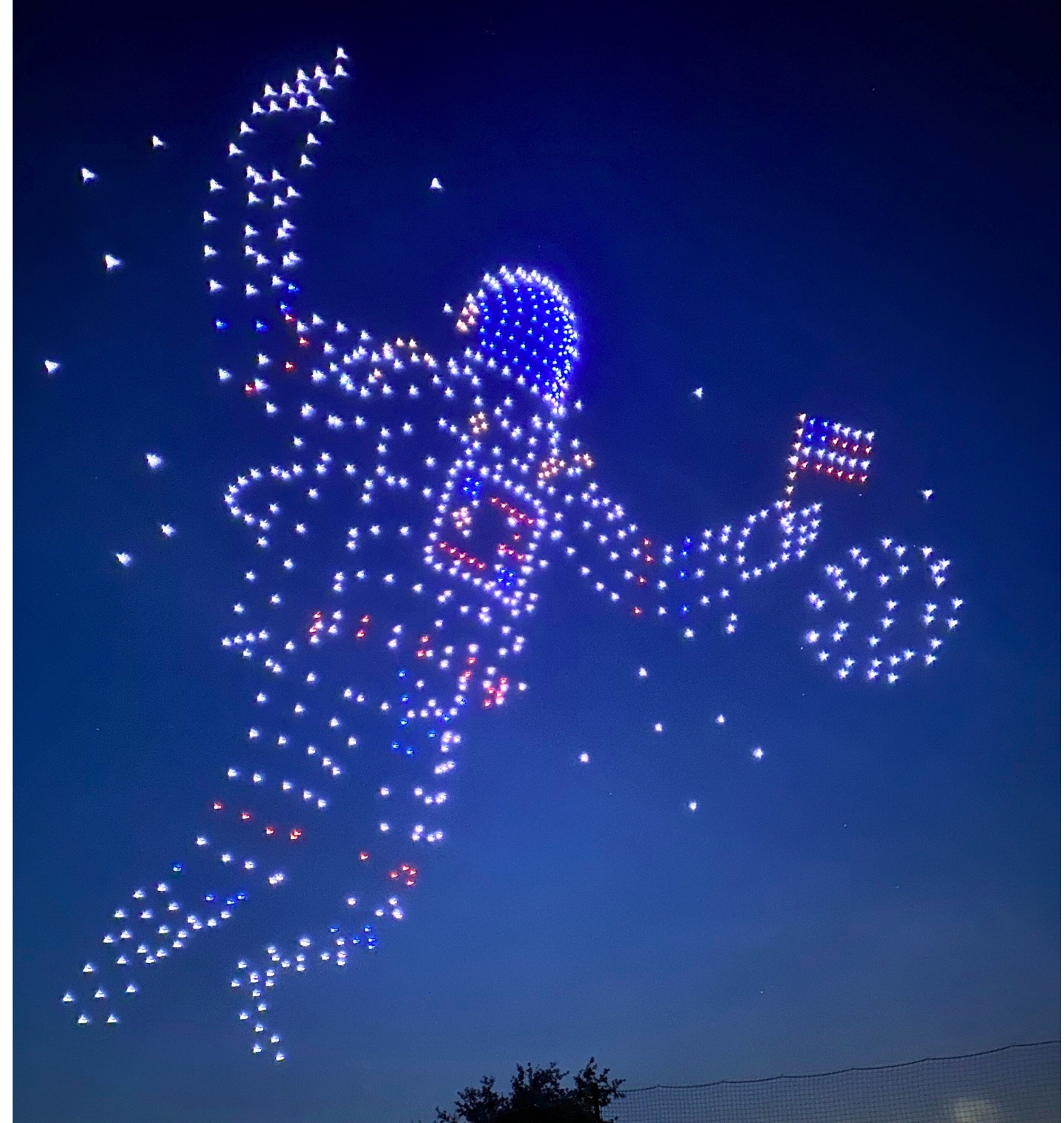 Free Drone Show, inflatables & patriotic festivities in Lauderhill