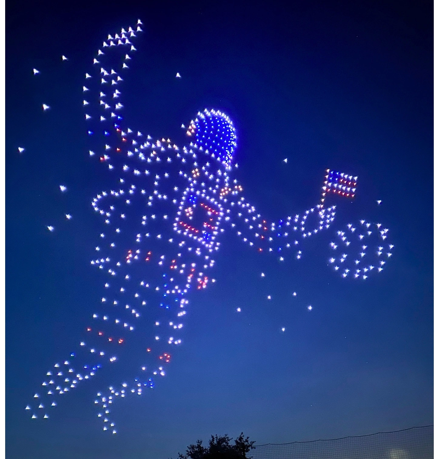 Free Drone Show, inflatables & patriotic festivities in Lauderhill