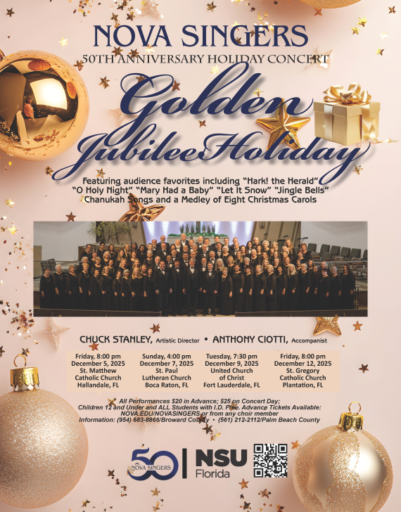 Nova Singers holiday concert