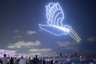 Firefly drone show Boca