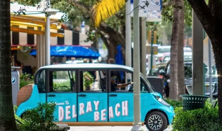 Freebee transport in Delray Beach
