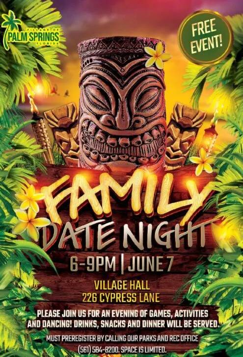 Family Date Night, Palm Springs