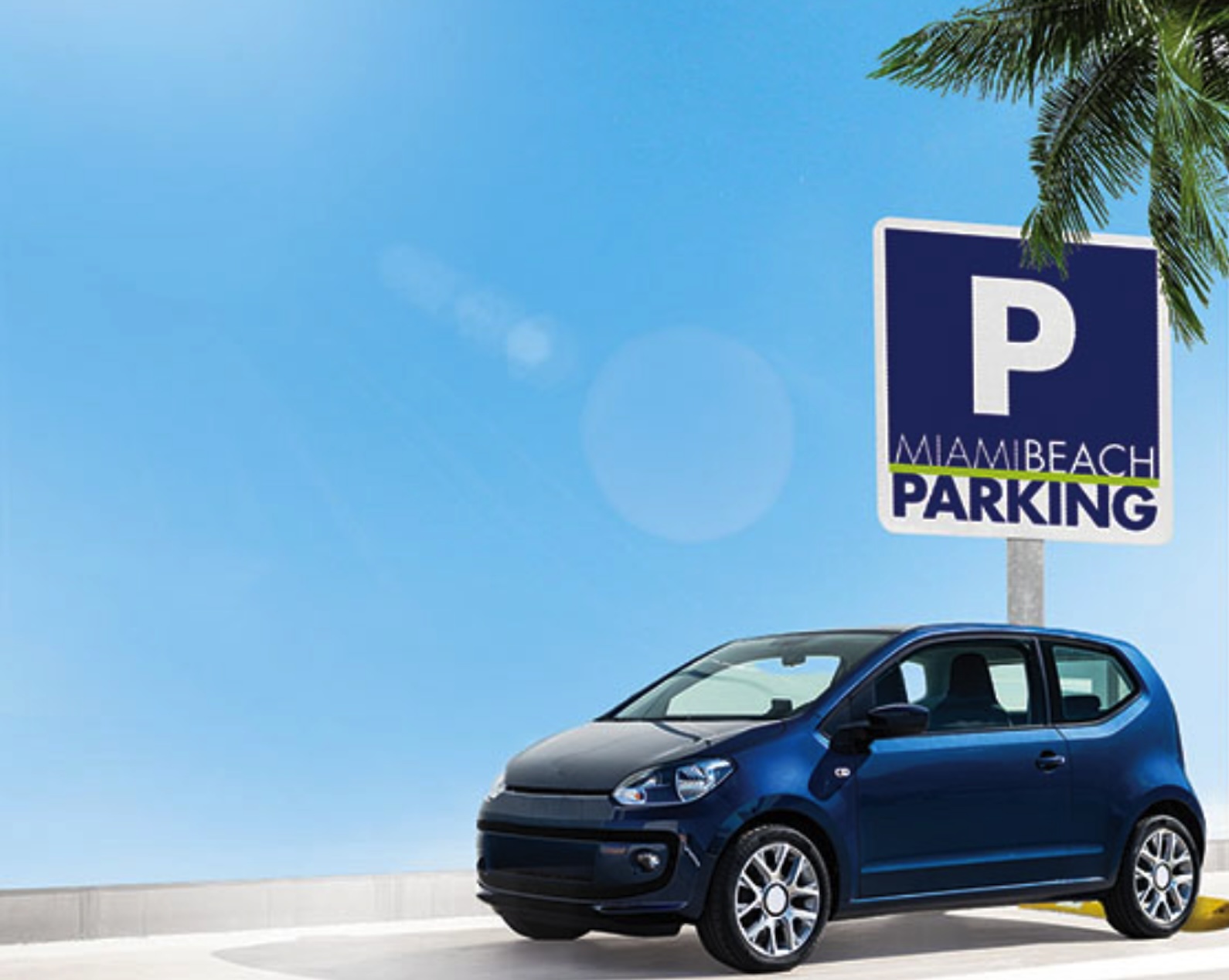 Summer parking on Miami Beach $1 per hour (up to 3), July-August with app