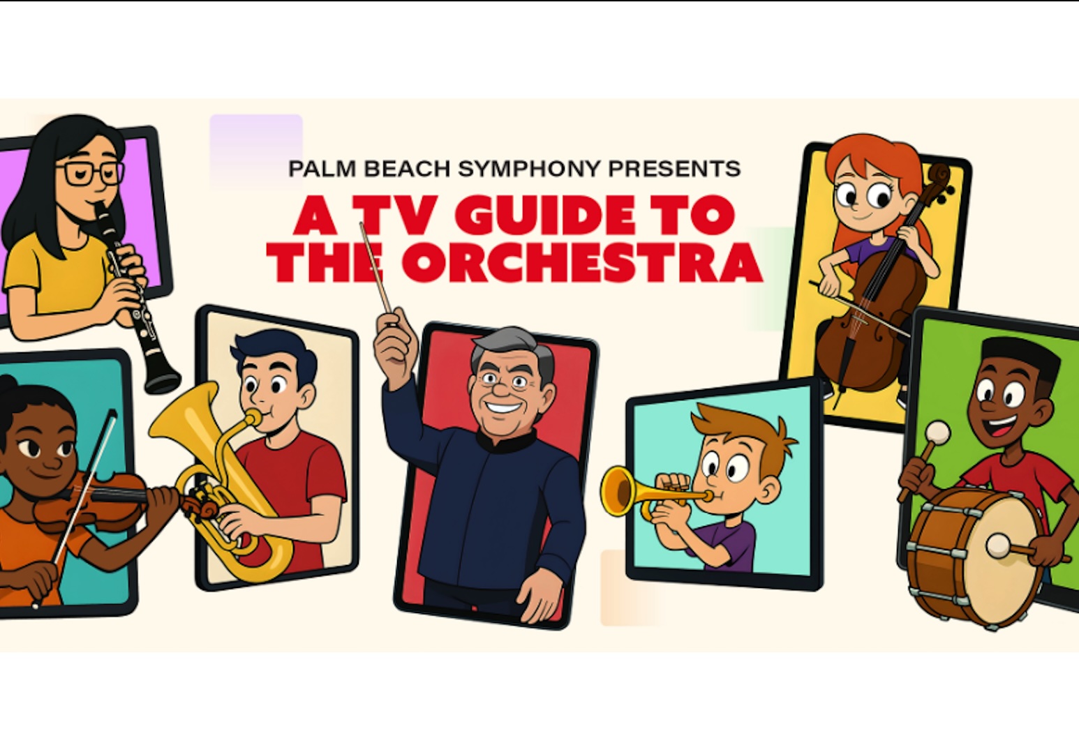 Palm Beach Symphony presents a TV Guide to the Orchestra, Oct. 5