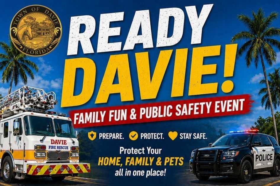 Davie family fun event with safety info & free entry