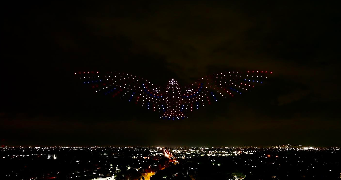 Free Drone Show, Inflatables & Patriotic Festivities