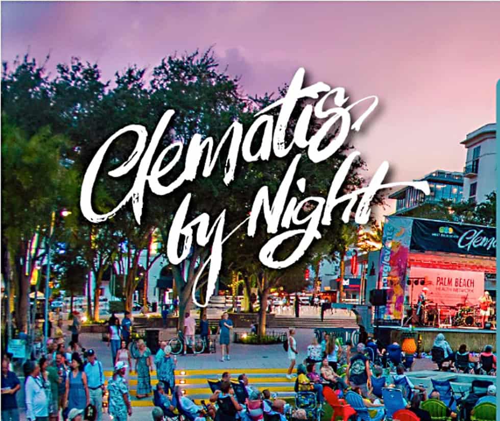 Free Thursday concerts, Clematis by Night