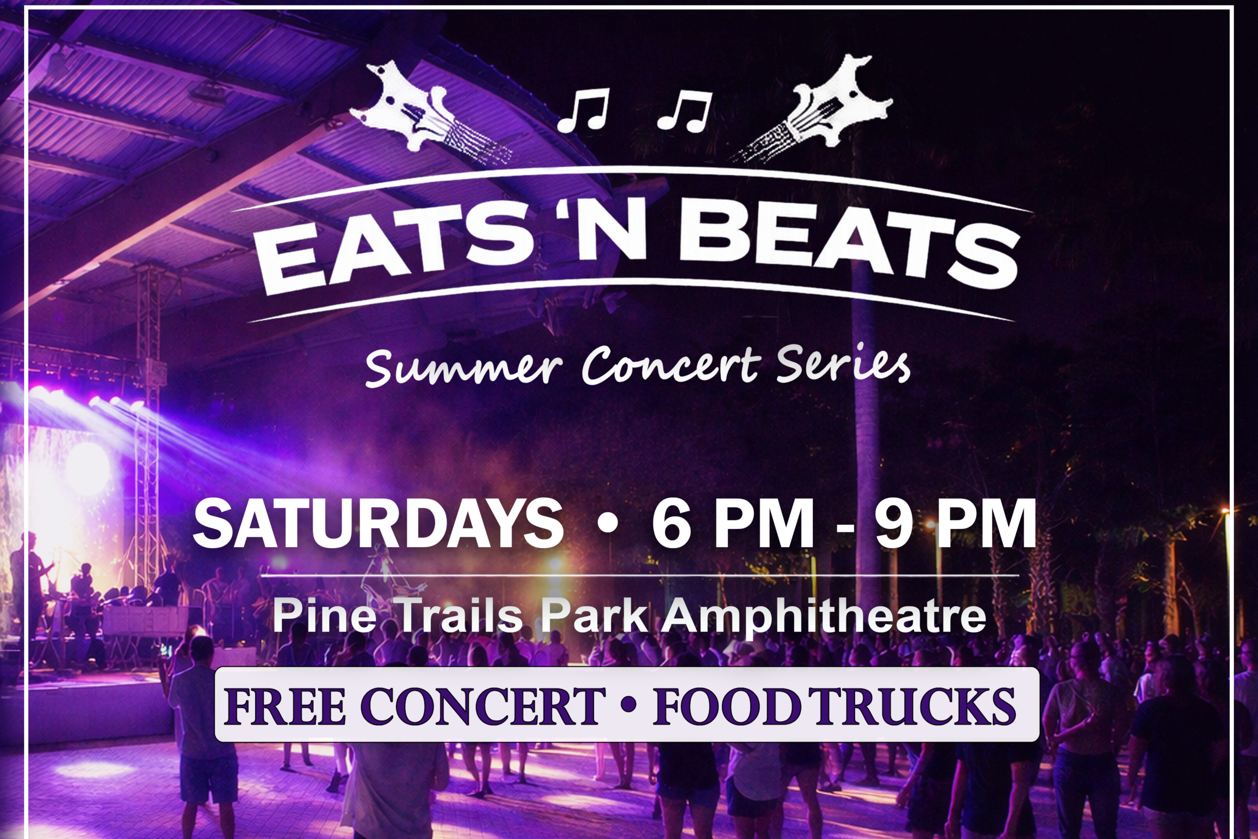 Rock out in Parkland with free music at the park