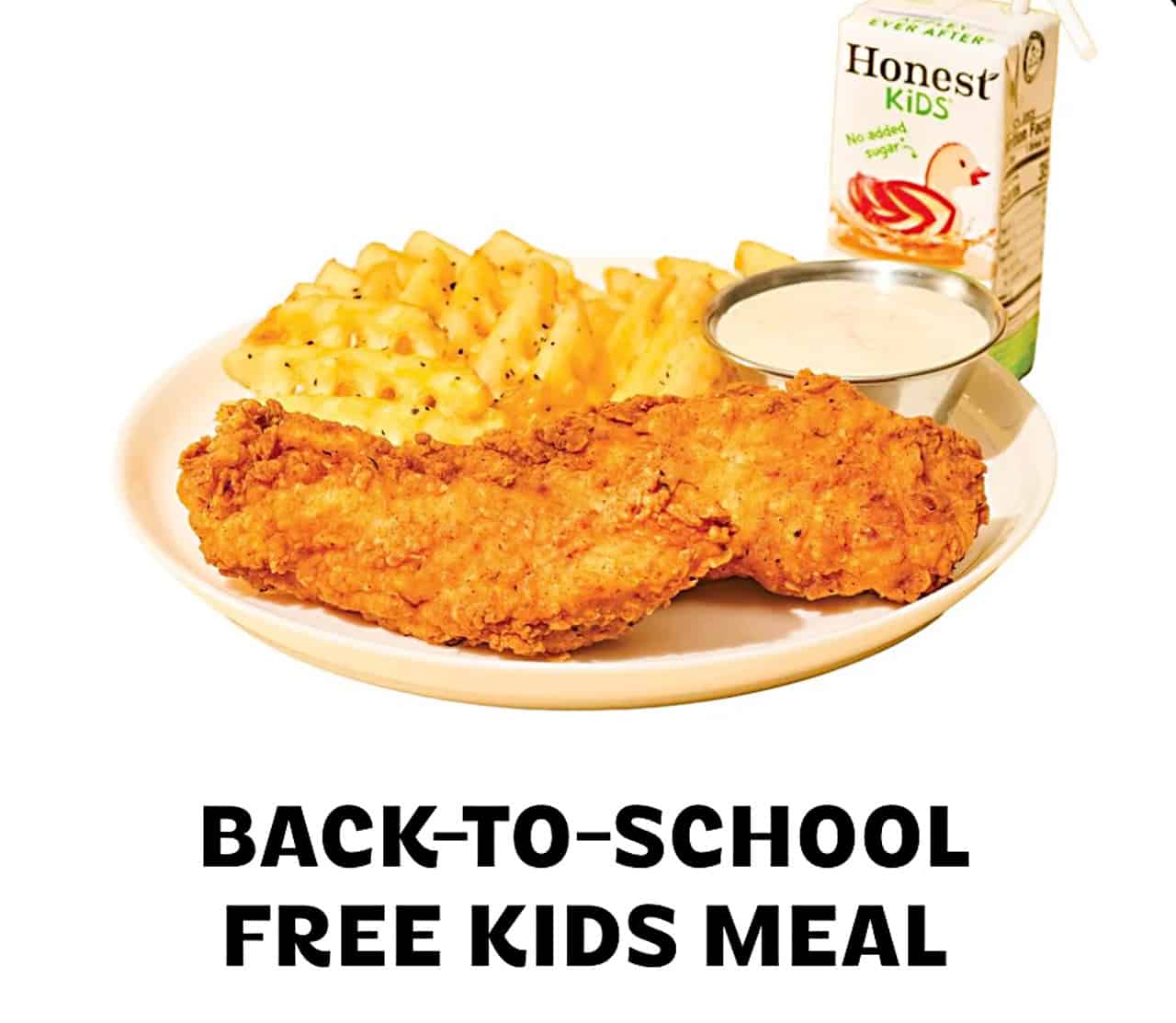 PDQ offers Free Kids Meal deal through Sept. 30