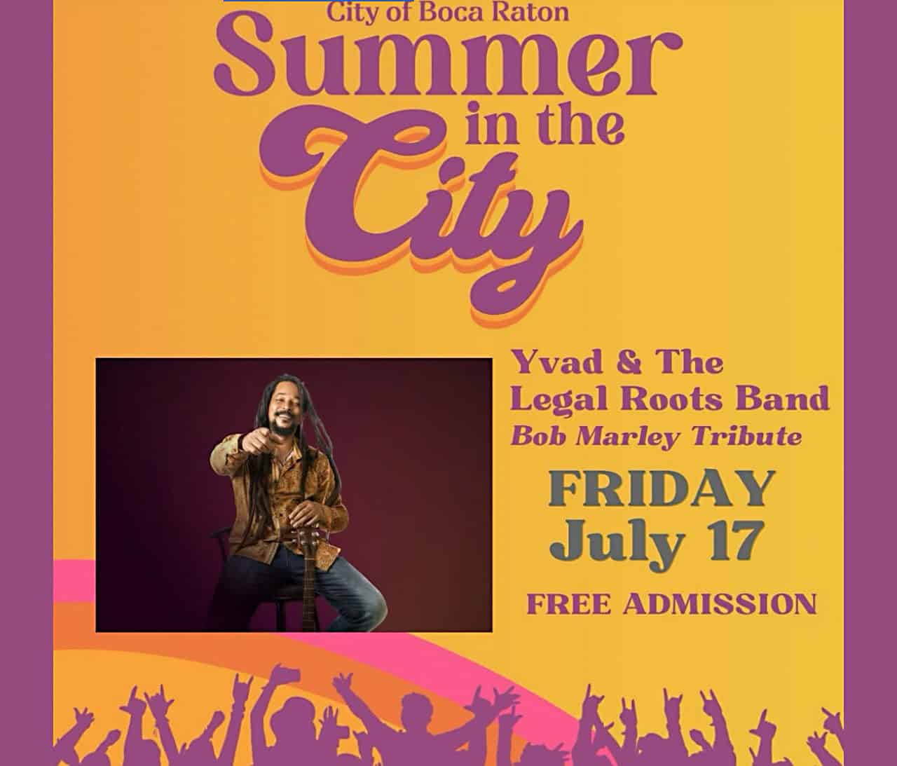Free Friday shows: 'Summer in the City,' Mizner Park