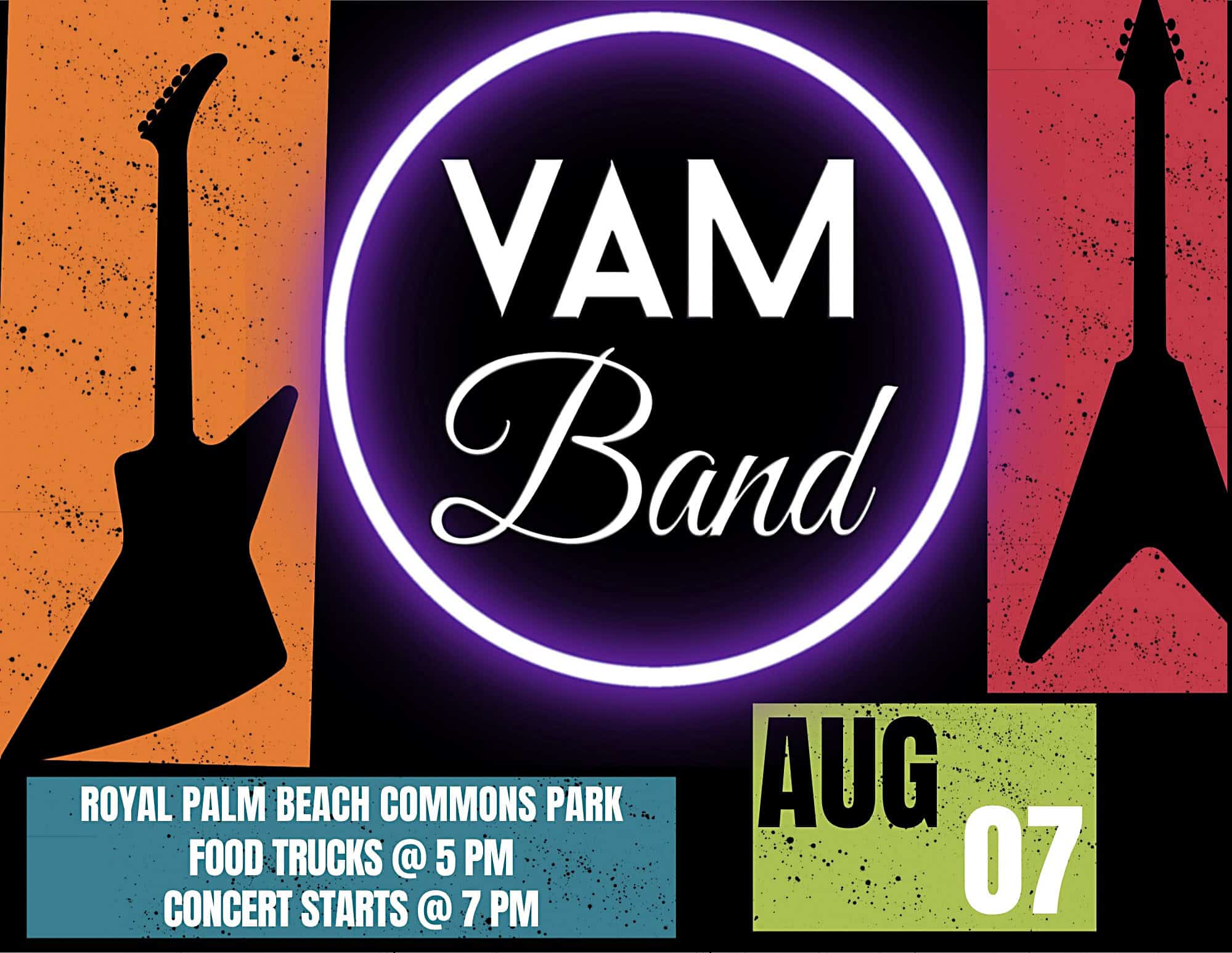 Free Food Truck Expo and concert, Royal Palm Beach, Aug. 7