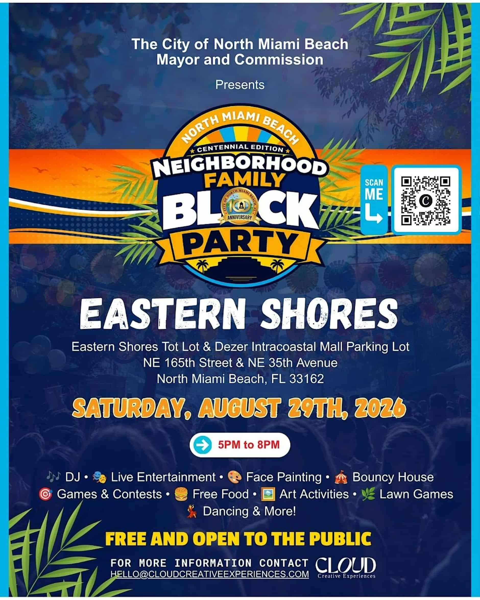 Free Neighborhood Family Block Party