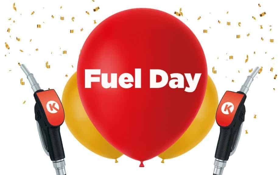 Save 40 cents per gallon of gas on Circle K Fuel Day, August 13